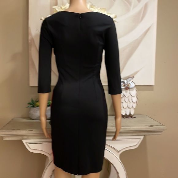 HOMEYEE color block red and black size SMALL.  Like new. - Picture 5 of 9